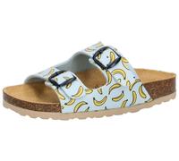 Hausschuh LICO "Pantolette Bioline Universe", Jungen, Gr. 28, blau, Synthetik, Schuhe Hausschuh (88942925-28) blau