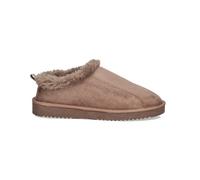 Hausschuh O'NEILL "TAMMY WOMEN SLIP-ON", Damen, Gr. 37, braun (warm taupe), Textil, Schuhe Hausschuh, Homeslippers, Pantoffel, Clog mit Fell (97465009-37) warm taupe