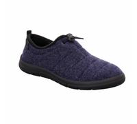 Hausschuh ROHDE "H.Olbia", Herren, Gr. 41, blau, Filz, Schuhe Hausschuh, Hüttenschuh, Wohlfühlschuh, Homeslipper mit Zugkordel (75213254-41) blau