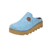 Hausschuh ROHDE "Rohde Hausschuhe Filz", Damen, Gr. 39, blau, Filz, Schuhe Hausschuh (93888868-39) blau