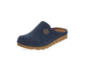 Hausschuh ROHDE "Rohde Hausschuhe Filz", Herren, Gr. 41, ocean, Filz, Schuhe Hausschuh (43178543-41) ocean