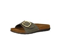 Hausschuh ROHDE "Rohde Hausschuhe Leder", Damen, Gr. 40, grün (olive), Leder, Schuhe (13784053-40) olive