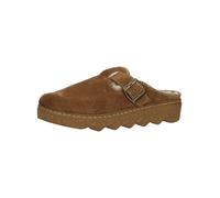 Rohde Damen, Frauen, Hausschuhe,warm gefüttert,verbandschuhe,therapieschuhe,Klett-Hausschuhe,Cuoio,40 EU / 6.5 UK
