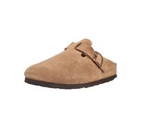 Rohde Sunnys No15 Clogs Damen Hausschuhe Pantolette Leder 6071 Camel, Schuhgröße:36 EU