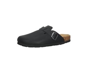 Hausschuh ROHDE "Rohde Pantoletten Leder", Herren, Gr. 42, schwarz, Leder, Schuhe Hausschuh (43970626-42) schwarz