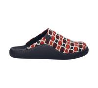 Hausschuh rot-multi - Gr. - 41