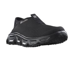 Hausschuh SALOMON "REELAX MOC 6.0", Herren, Gr. 45, schwarz, Textil, Schuhe Hausschuh, Erholungsschuh, Trekkingsandale, Slipper, Mule (49138433-45) schwarz