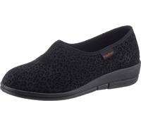 Hausschuh FISCHER, Damen, Gr. 39, schwarz, Textil, Basic, Schuhe (24161025-39) schwarz