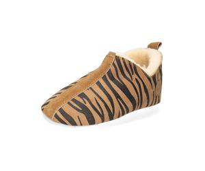 Hausschuh SHEPHERD "Shepherd Hausschuhe Lammfell", Damen, Gr. 40, schwarz (braun, schwarz), Lammfell, Schuhe Hausschuh (88568664-40) braun, schwarz