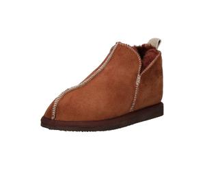 Hausschuh SHEPHERD "Shepherd Hausschuhe Leder", Damen, Gr. 38, braun (rot), Leder, Schuhe Hausschuh (93730668-38) rot