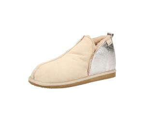 Hausschuh SHEPHERD "Shepherd Hausschuhe Leder", Damen, Gr. 42, honey, Leder, Schuhe Hausschuh (85441753-42) honey