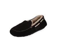 Hausschuh SHEPHERD "Shepherd Hausschuhe Veloursleder", Herren, Gr. 46, moro, Veloursleder, Schuhe Hausschuh (54341622-46) moro