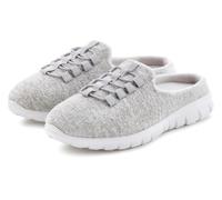 Hausschuh "Sneaker, Hausschuh", Damen, Gr. 42, grau (hellgrau), Obermaterial: 100% Textilmaterial. Decksohle: 100% Textilmaterial. Futter: 100% Textilmaterial. Laufsohle: 100% Synthetik, VIVANCE DREAM