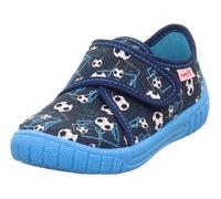 Superfit Hausschuhe Bill A Kinder Gr. 25 Blau (Türkis/Mehrfarbig)