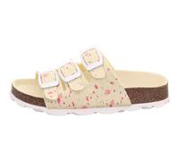 Superfit Fussbettpantoffel Hausschuh, Gelb/Weiß 6050, 31 EU