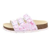 Superfit Fussbettpantoffel weiß/mehrfarbig (1020) 28