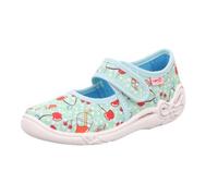 Hausschuh Textil \ BELINDA GRÜN/ROT - Gr. - 28