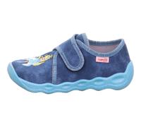 Hausschuh Textil \ BUBBLE BLAU - Gr. - 25