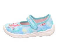 Superfit Mädchen-Hausschuhe Bubble Textil Hellblau Größe 25