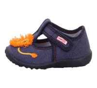 superfit Kinder Hausschuh SPOTTY Mädchen 21 Dunkelblau 1-009256-8060