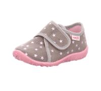 Hausschuh Textil \ SPOTTY grau-kombiniert - Gr. - 22