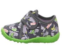 Hausschuh Textil \ SPOTTY GRAU/MEHRFARBIG - Gr. - 21