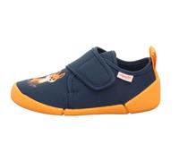 Superfit Jungen Venti Blau/Orange 8000 Hausschuh, Blau Orange 8000, 27 EU Weit