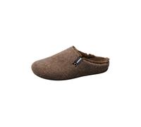 Hausschuh VERBENAS "EAGLE PICOS PET TONE", Herren, Gr. 40, wärmend, braun, Textil, meliert, unifarben, Schuhe Hausschuh, Wohlfühlschuh, Homeslipper, Schlupfschuh mit Label (44882451-40) braun
