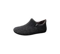 Hausschuh VERBENAS "EDWARD PICOS PET TONE", Herren, Gr. 39, wärmend, grau (dunkelgrau), Textil, meliert, unifarben, Basic, Schuhe Hausschuh, Hüttenschuh, Wohlfühlschuh, Homeslipper mit Warmfutter (501