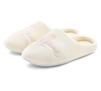 Hausschuh VIVANCE "Pantolette, Pantoffel, Clog", Damen, Gr. 38, beige, Obermaterial: 100% Textilmaterial. Decksohle: 100% Textilmaterial. Futter: 100% Textilmaterial. Laufsohle: 100% Synthetik, unifar
