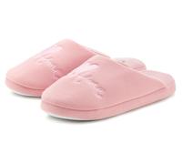 Hausschuh VIVANCE "Pantolette, Pantoffel, Clog", Damen, Gr. 38, rosa (rose), Obermaterial: 100% Textilmaterial. Decksohle: 100% Textilmaterial. Futter: 100% Textilmaterial. Laufsohle: 100% Synthetik,