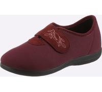 Hausschuh WALDLÄUFER, Damen, Gr. 36, rot (bordeaux), Textil, Schuhe Hausschuh (58033541-36) bordeaux