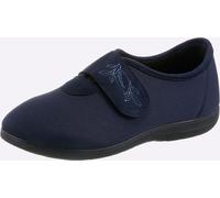 Hausschuh WALDLÄUFER, Damen, Gr. 37, blau (beige), Textil, Schuhe Hausschuh (89712924-37) beige