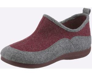 Hausschuh WALDLÄUFER, Damen, Gr. 38, rot (bordeaux), Filz, Schuhe Hausschuh (93291200-38) bordeaux