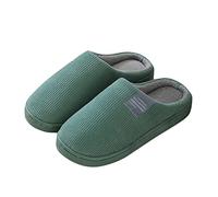 Hausschuhe Damen Winter Plüsch Pantoffeln Warm Filzpantoffeln Frauen Bequeme Slippers Pantoffeln Weiche hauslatschen Rutsch Auf Haus Schuhe Anti-Rutsch Indoor Outdoor Haus Schuhe mit Memory Foam