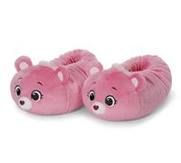 Hausschuhe Glücksbärchis Hurrabärchi 36-39 (M) - pink - Warme Kuscheltier Hausschuhe aus Plüsch für Kinder und Erwachsene, Tier-Schuhe mit Anti-Rutsch Sohle, Slippers | 62819