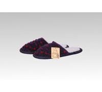 Hausschuhe Pantoffel Wolle Noppen anthrazit