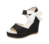 Hausschuhe Sandalen Damen Mit Absatz Sportsandale Bequem Freizeitsandale Sandals Schlappen Mode Weich Sommerschuhe Freizeit Vintage Plattform Clogs Outdoor Mit Absatz