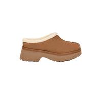 Hausschuhe UGG New Heights Cozy aus Veloursleder, braun