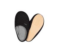 Haussocken CAMANO "warm & cozy", Herren, Gr. 43-44, schwarz, Baumwolle, Elasthan, Polyamid, unifarben, Socken, mit elastischem Bund (97199628-43) schwarz