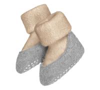 Haussocken FALKE "Baby Cosyshoe", Mädchen, Gr. 15-16, sand, meliert, Materialmix, elastisch, Socken, aus leichter, wärmender Merinowolle (49994934-15) sand, meliert