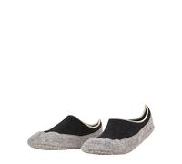 FALKE Stoppersocken Cosyshoe Invisible W Hp Wolle rutschhemmende Noppen 1 Paar, Grau Anthracite Melange 3082, 41-42