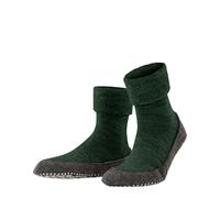 FALKE Stoppersocken Cosyshoe M Hp Wolle rutschhemmende Noppen 1 Paar, Grün Green Melange 7318, 39-40