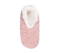 Haussocken S.OLIVER "warm & cozy", Damen, Gr. 37-38, rosa (adobe rose), Materialmix, unifarben, Socken, mit elastischem Bund (82801466-37) adobe rose