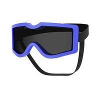 Haustier Sonnenbrille, Gläser, blendfrei, Bequeme Polsterung, Verstellbarer Riemen, Hundebrille für Verschiedene Aktivitäten Freien, Winddichte Schutzbrille