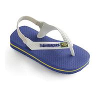 Flip Flops Havaianas Baby Brasil Logo II Marine Blue Kinder-Schuhgröße 22