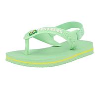 Havaianas Baby Brasil Logo II Unisex Kinder FlipFlop Hydro Green 25 EU