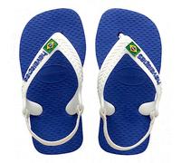 Havaianas Zehensandalen Baby Brasil Logo II Marineblau Größe 22