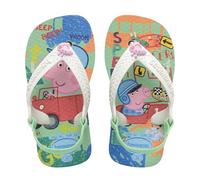 Havaianas - Baby Peppa Pig, Bequeme und sichere Flip-Flops für Babys, Peppa-Pig-Design, rutschfeste und wasserresistente Sohle, Unisex