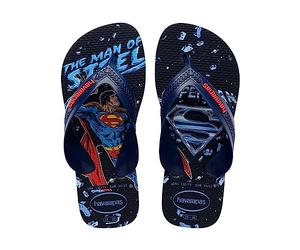 Havaianas Bambini Max Herois Blueruby, Infradito, Blu Navy Rubino Rosso, 26/28 EU